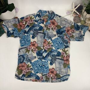 Vintage Hawaiian Aloha Shirt Tori Richard